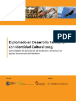 01 Dip Desarrollo Territorial Con Identidad Cultural 2013