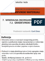 7 2 Mineralna Veziva Gradjevinski Gips