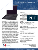 CCX 17 and 19-inch Rugged Military Grade LCD Keyboard Drawer Datasheet