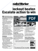 Bucks Lockout Beaten Escalate Action To Win: Scabbing