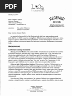 Legislative analysis of Tim Draper's Six Californias Plan