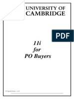 11i Po Buyers Crossover