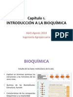 Clase 1. Introducción A La Bioquímica