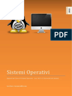 Appunti del corso di Sistemi Operativi