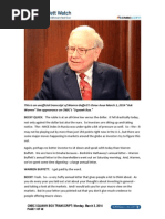 Download Warren Buffett transcript March 3 2014 by CNBC SN234027195 doc pdf
