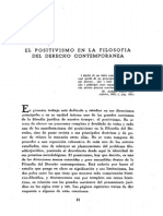 Felipe González Vicén - El Positivismo en La Filosofía Del Derecho Contemporánea (I) PDF