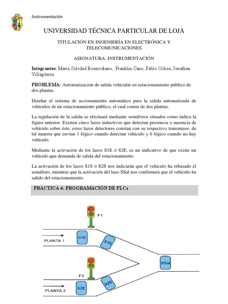 Practica Semaforo Descargar Gratis Pdf Semáforo Sensor