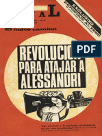 (1969) André Gunder Frank. ¿Quién Es El Enemigo Inmediato? (En: Punto Final N° 76, 11 de Marzo, Págs. 24-25)