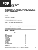 A System of Instruction in The Practical Use of The Blowpipe