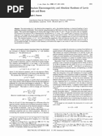 Absolute Electronegativity and Absolute Hardness Lewis Acids and Bases