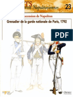 Osprey Delprado - Soldats Des Guerres Napoleoniennes - 023 - L'Ascension de Napoleon- Grenadier de La Garde Nationale de Paris 1792 - By Jinox