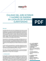 Bib92 Calidad Del Aire Interior y Ahorro de Energia en Oficinas