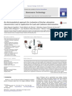 An Electroanalytical Approach for Evaluation of Biochar Adsorption Characteristics and Its Application for Lead and Cadmium Determination