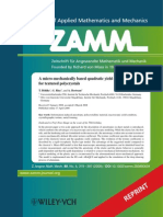 Journal of Applied Mathematics and Mechanics: Reprint