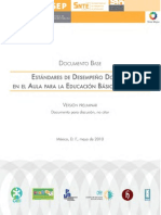 Estandadres Desemp Doc Enel Aula de Educ Basica en Mexico Esp