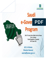Saudi e Government Program