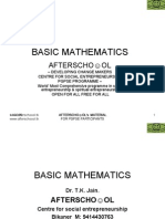 Basic MATHEMATICS 28 APRIL 2009 II