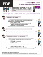 Present Continuous | PDF | Stress (Linguistics) | Syllable