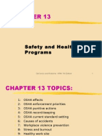 ch13 SAFETY HEALTH PROGRAMS