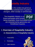 Overview of Hospitality Industry