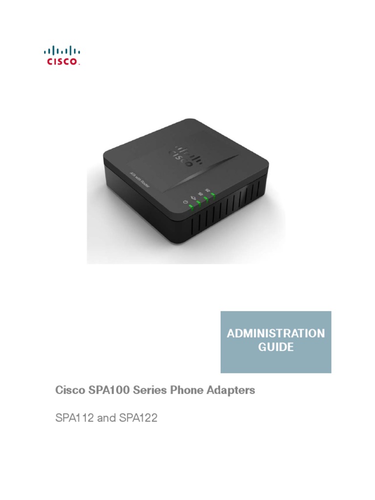 Voip Ata CISCO Spa112 Port Networking) Ip Address