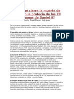 Angel Rodriguez - Por Qué Cierra La Muerte de Esteban La Profecía de Las 70 Semanas de Daniel 9