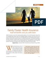 Family Floater Health Insurance: Avail Full Benefits Once You Settle Down