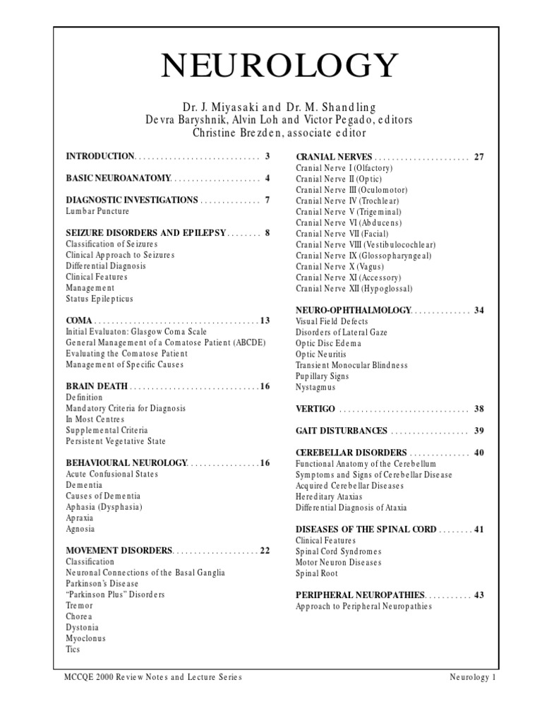 Neurology | PDF