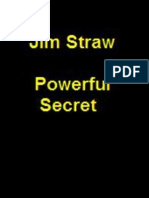 Powerful Secret by JF Jim Straw
