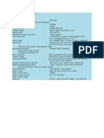 3G Basic Parameter: Basic Parameters of WCDMA