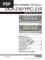 DIGITAL KEYBOARD DGX-230 Manual