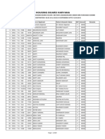 List of Registered Applicants for Housing Board Colony