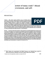 'A Social Structure of Many Souls': Moral Regulation, Government, and Self Formation