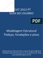 Revit 2013 PT Modelagem Estrutural Treliças Fundações Pisos