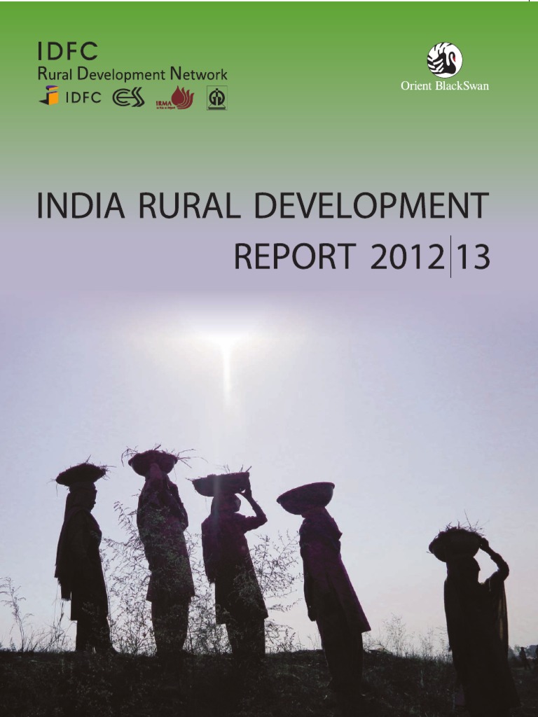 India Rural Devt Report 2013 - IDFC | PDF | Poverty | Poverty ...