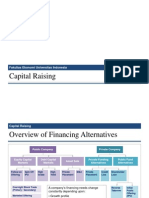Capital Raising Options for Public and Private Companies