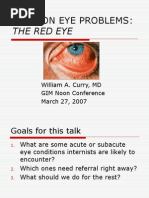 Red Eye Differential Diagnosis Guide | PDF | Cornea | Ophthalmology