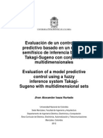 Evaluación de un controlador predictivo basado en un modelo