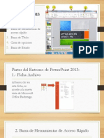 Entorno PowerPoint 2013