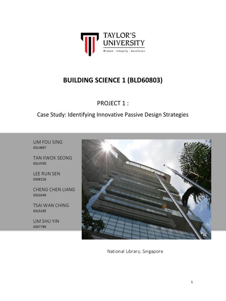 Passive Design Strategies in NLB Singapore | PDF | Humidity ...