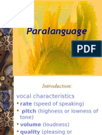 Paralanguage