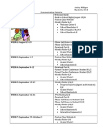 Communications Calendar