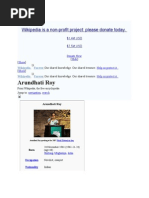 Download Arundhati Roy by deepika_naik SN23412527 doc pdf