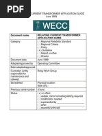 Relaying Current Transformer Application Guide