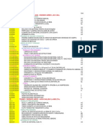 Presupuesto para Especificaciones Tecnicas