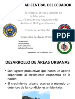 Exposicion Desarrollo de Areas Urbanas