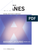 National Certificates Competency Assessment Instruments Slewing Mobile Cranes 0854 PDF
