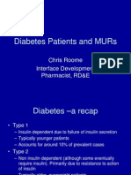 Diabetes Patients and Murs