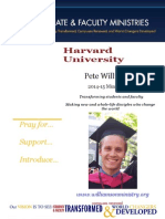 Harvard University: Pete Williamson