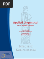 Download Applied Linguistics 1 by Leslie Cooper SN23414839 doc pdf
